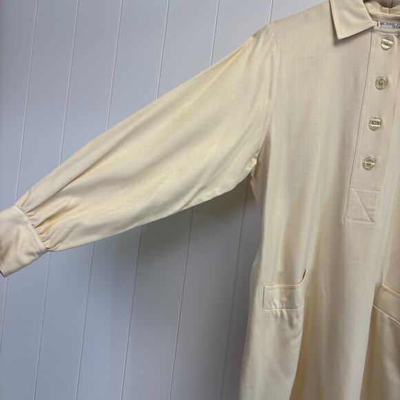 Vintage Brownstone Studio New York Womens Old Money Minimalist Midi Dress Size 8 - Picture 8 of 9